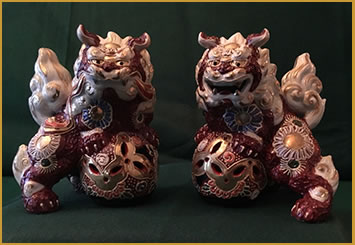 Shishi Lion Foo Dogs