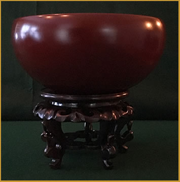 Red Lacquer Bowl