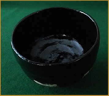 Black Raku Tea Bowl