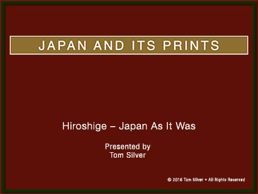 Hiroshige Japan As It Was